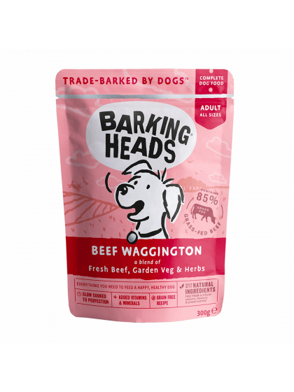 Barking Heads Waggington Βοδινό 300g